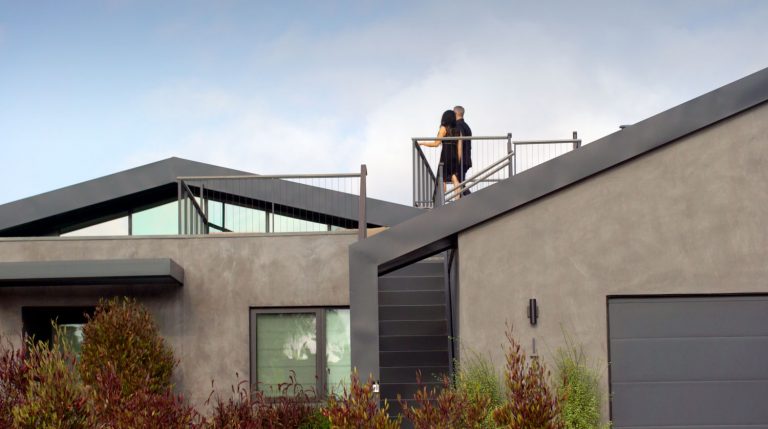 Morningside Remodel roof deck and standing-seam metal gables