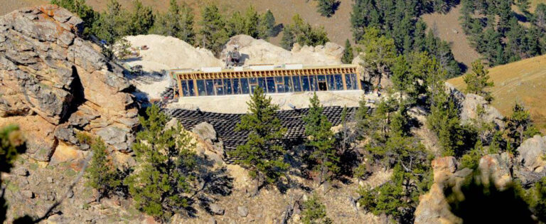 Wyoming earthship architect
