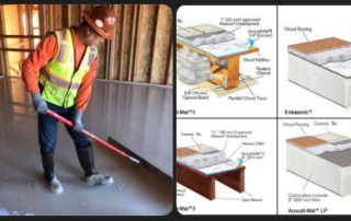 Gypcrete short for gypsum concrete