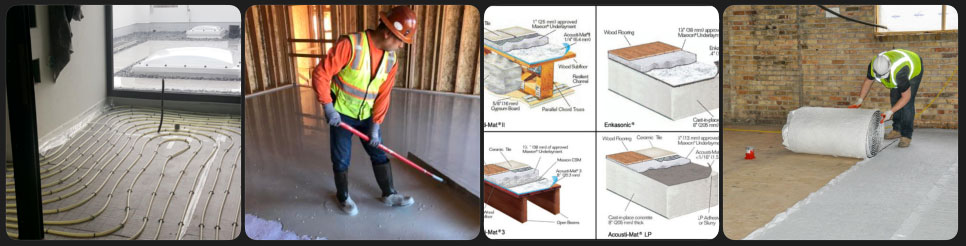 Gypcrete short for gypsum concrete